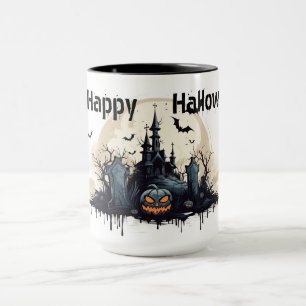 Mug Déplaisant Haunted House et Grave Yard