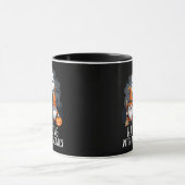 Mug Déplaisant Mignonne Halloween Gnomes sorcière et m (Centre)