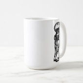 Mug déplaisant siamese jumeaux squelette enfants anato (Devant droit)