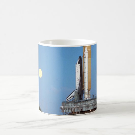 Mug Déploiement de la navette spatiale Atlantis STS-86 (Centre)