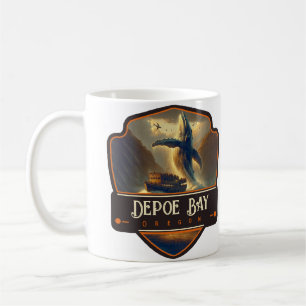 Mug Depoe Bay, Oregon   Vintage