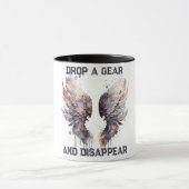 Mug Déposez un engrenage et disparaissez, Moto (Centre)