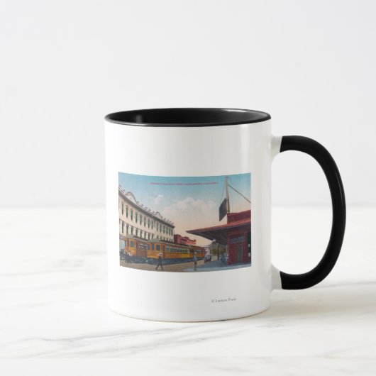 Mug Dépôt de chemin de fer électrique du Nord (Droite)