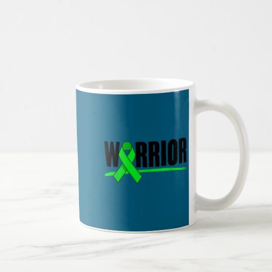 Mug Depression Warrior Ribbon Mental Health Awareness (Droite)