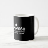 Mug Depresso (Devant droit)