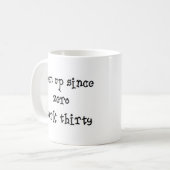 Mug depuis zéro foncé trente (Devant gauche)