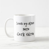 Mug depuis zéro foncé trente (Gauche)
