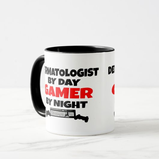 Mug Dermatologue Gamer (Devant gauche)