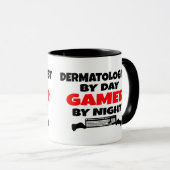 Mug Dermatologue Gamer (Devant droit)