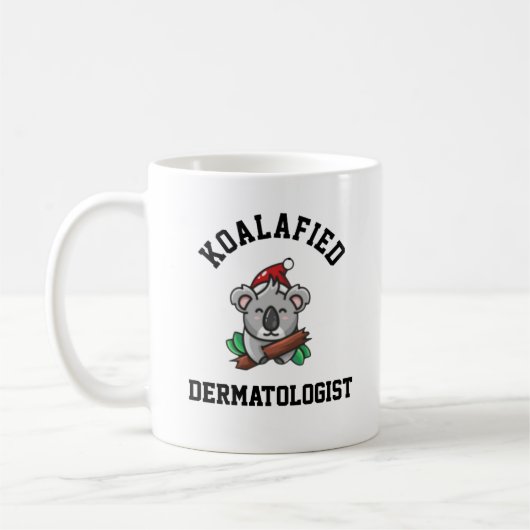 Mug Dermatologue Koalafied (Gauche)