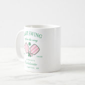 Mug Dernier balancement avant le week-end de picklebal (Devant gauche)