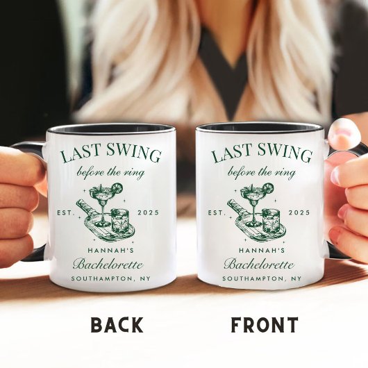 Mug Dernier balancement avant le week-end de picklebal