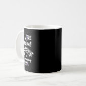 Mug Dernier Chemo Pancréatique Cancer Sensibilisation  (Devant gauche)