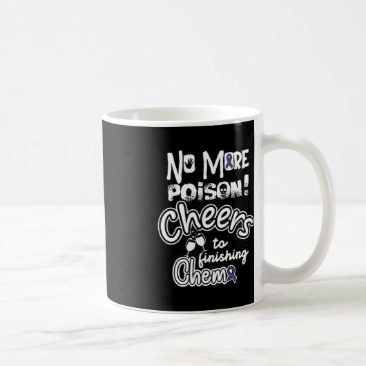 Mug Dernier Chemo Pancréatique Cancer Sensibilisation  (Droite)