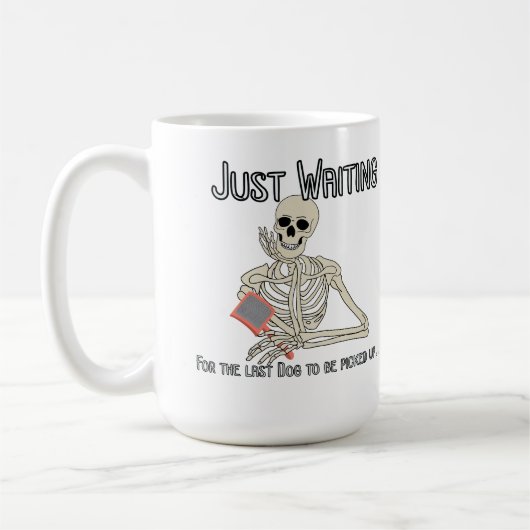 Mug Dernier chien à récupérer (Gauche)