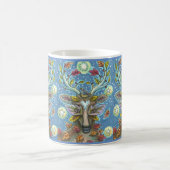 MUG DERNIER D'ART EN FORÊT DE L'AUTOMNE, NID D'OISEAU  (Centre)