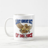 Mug Dernier grand acte de défi (Gauche)