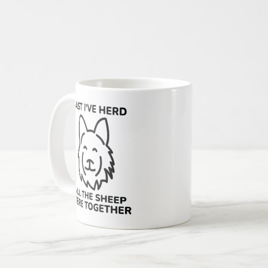 Mug Dernier j’ai un troupeau (Devant gauche)