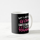 Mug Dernier jour de chimiothérapie (Devant droit)