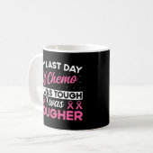 Mug Dernier jour de chimiothérapie (Devant gauche)