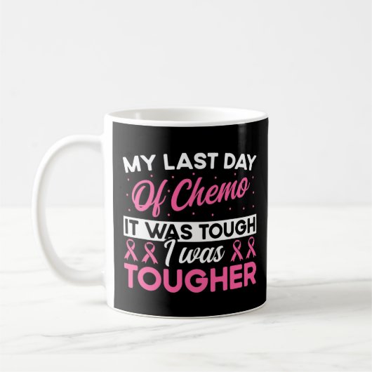 Mug Dernier jour de chimiothérapie (Gauche)