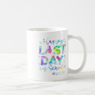Mug Dernier Jour De L'École Para Life Été Vacances Pla