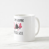 Mug Dernier jour de radiation End of Chemo Cancer Surv (Devant droit)