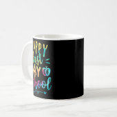 Mug Dernier jour d'école professeur élève remise des d (Devant gauche)
