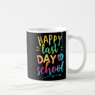 Mug Dernier jour d'école professeur élève remise des d