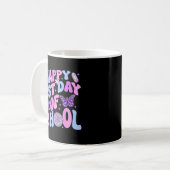Mug Dernier Jour D'école Professeur Garçon Fille Diplô (Devant gauche)