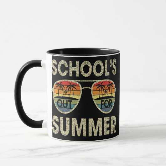 Mug dernier jour d'école sortie des classes été profes (Gauche)