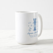 Mug Dernier Toast Sur Les Pistes Enterrement Vie de Je (Devant droit)