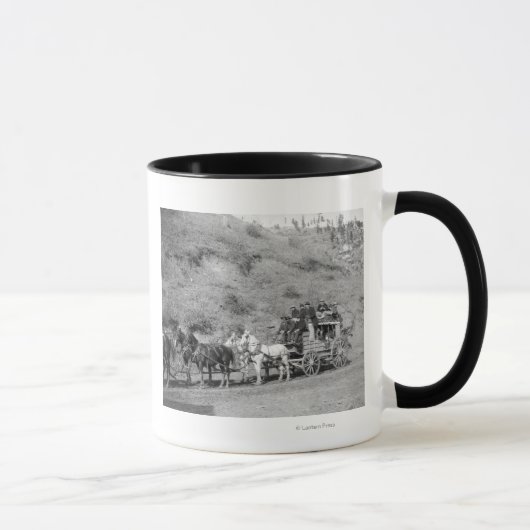Mug Dernier voyage de la photo "Deadwood Coach" (Droite)