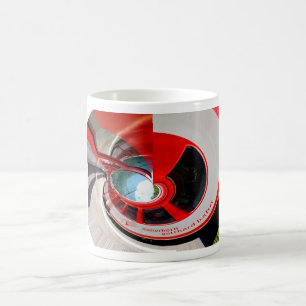 Mug Dernier voyage en train suisse, omega