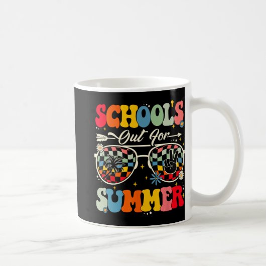 Mug Dernière journée d'école dehors pour les garçons d (Droite)