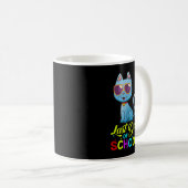 Mug Dernière Journée D'Enseignants Été Avec Chat Sungl (Devant droit)