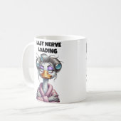 Mug Dernière Nerve en Charge Maman (Devant gauche)