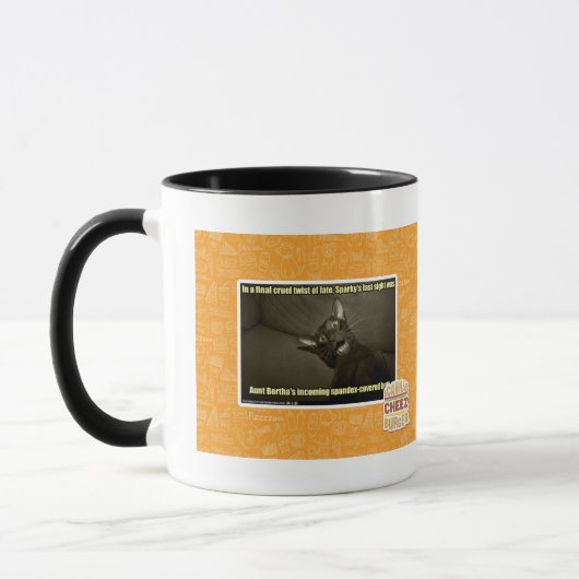 Mug Dernière vue Sparky (Gauche)