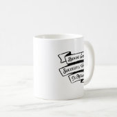 Mug Derrière Chaque Femme Réussie Se Trouve Elle-Même (Devant droit)