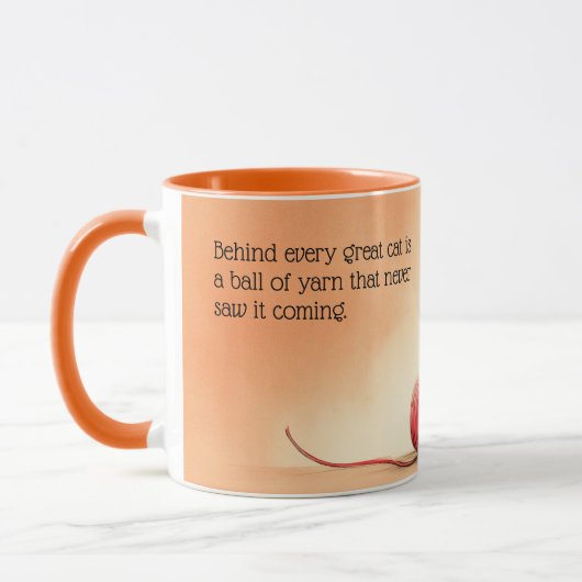 Mug Derrière chaque grand chat (Gauche)