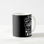 Mug Derrière chaque moto fou Craizer Lady Motorcycle W (Devant droit)