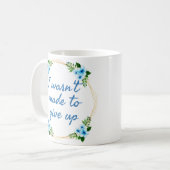 Mug des affirmations inspirantes pour le succès (Devant gauche)