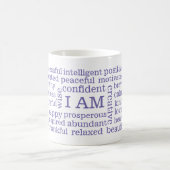 Mug Des affirmations positives JE SUIS des (Centre)