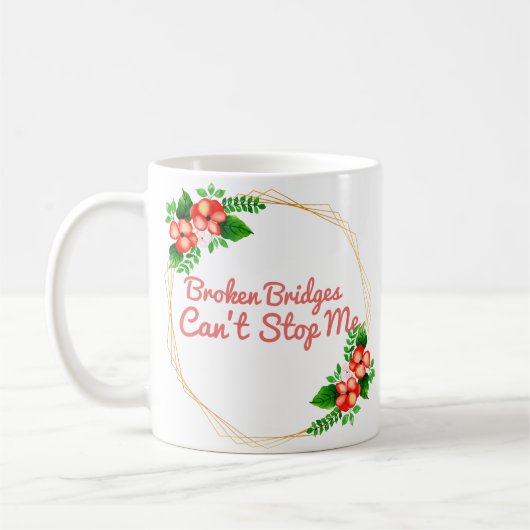 Mug des affirmations positives pour le succès et l'aut (Gauche)