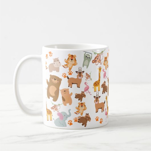 Mug des amis de la jungle (Gauche)