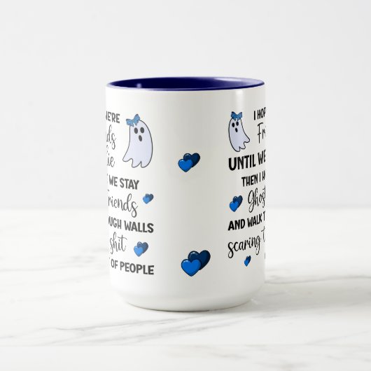Mug Des amis fantômes pour toujours (Centre)