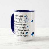 Mug Des amis fantômes pour toujours (Devant gauche)