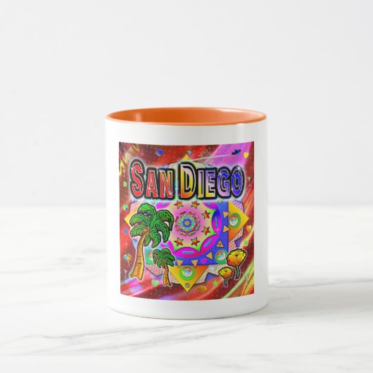 Mug des amis tropicaux de San Diego (Centre)