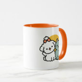 Mug Des amis vrais pour toujours | Cute Cat & Chien Du (Devant droit)
