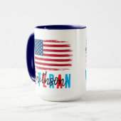 Mug des anciens combattants | Coupe patriotique de (Devant gauche)